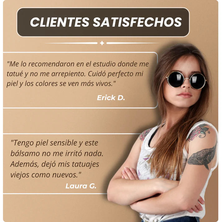 CREMA REVITALIZANTE PARA TATUAJES | OFERTA TIEMPO LIMITADO